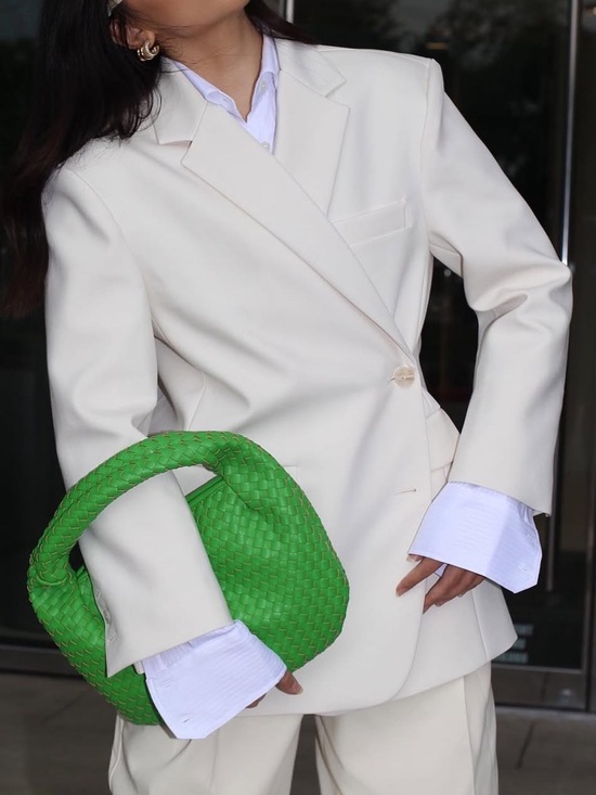 Source Unknown Other - Source Unknown Cream Blazer - Tailored Women's Suit Jacket